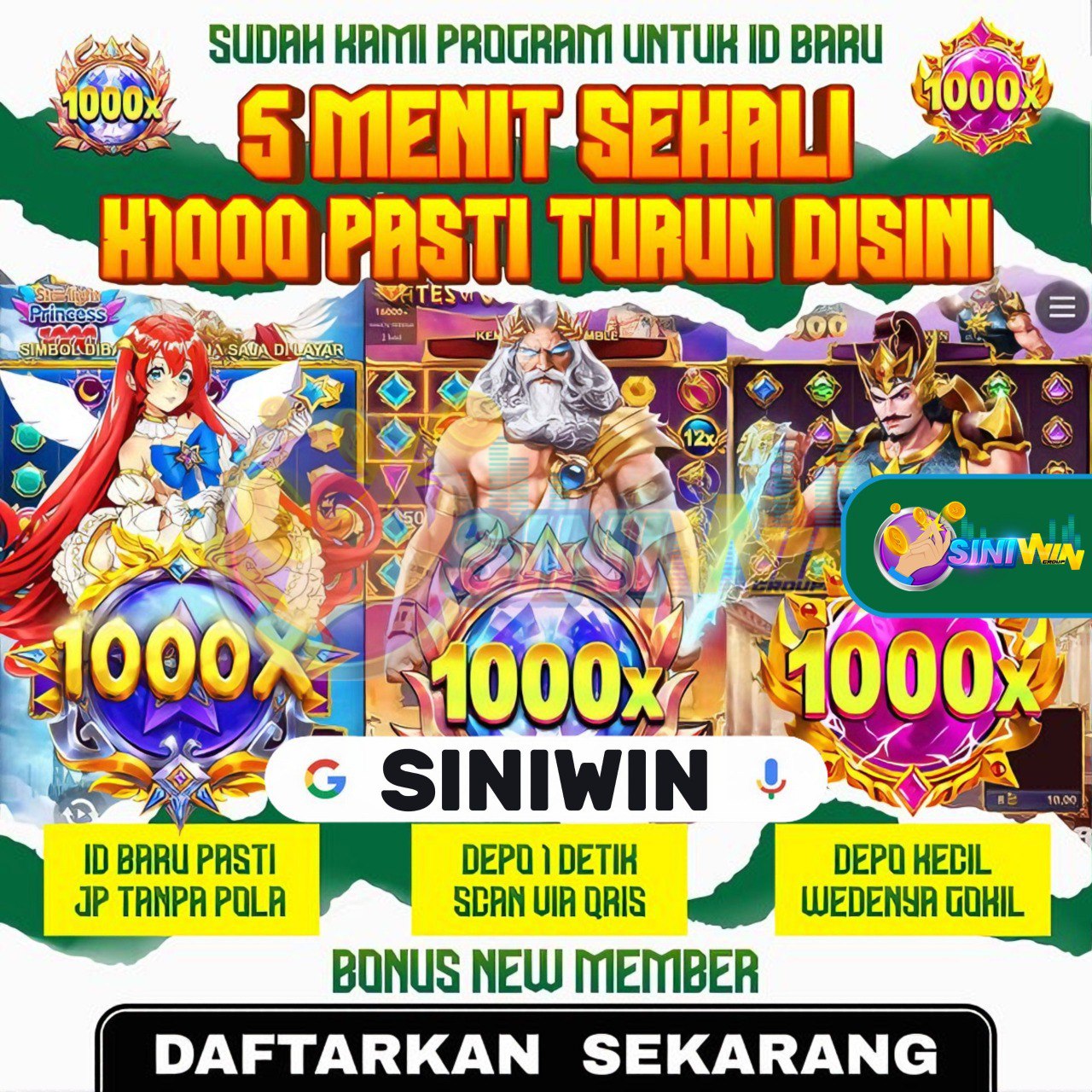 Siniwin Slot Gacor dengan Bet Kecil, Menang Besar!